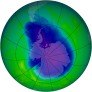 Antarctic Ozone 2010-10-19